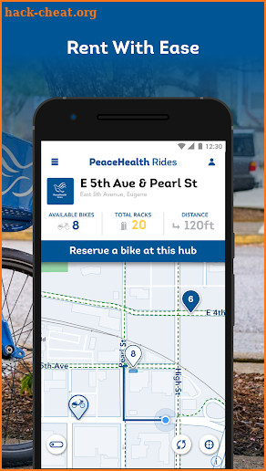 PeaceHealth Rides screenshot