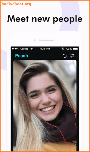 Peach-casual meet real people screenshot