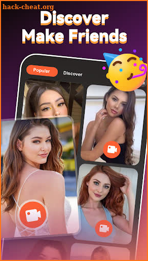 Peach Hub:Live Video Call Chat screenshot