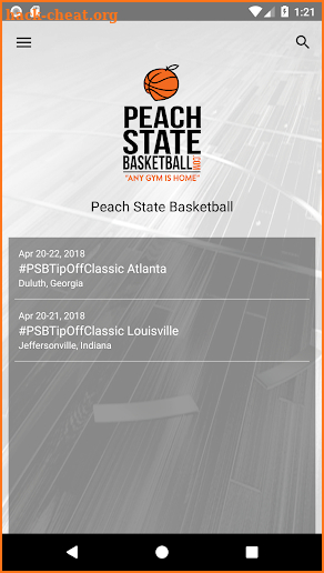 Peach State Basketball screenshot