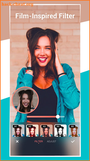 Peachy Selfie & Body Editor - Skinny app Helper screenshot