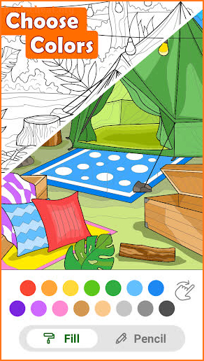 Peacolor: Adult Coloring book screenshot