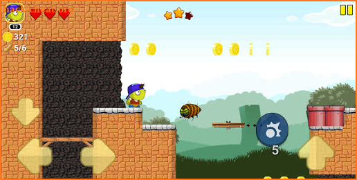 Peaman Adventure Forest Game screenshot