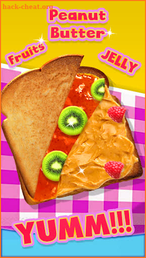 Peanut Butter and Jelly Sandwich - Cooking Game screenshot