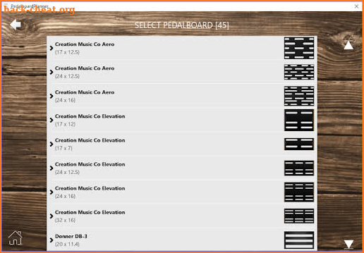 PedalboardPlanner screenshot