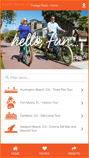 Pedego eBike Tours screenshot