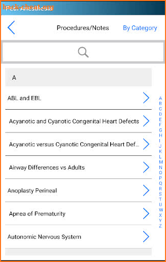 Pedi Anesthesia screenshot