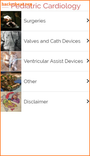 Pediatric Cardiology screenshot