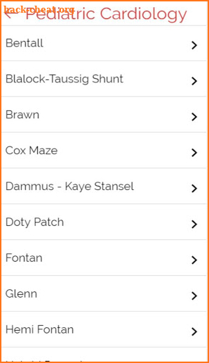 Pediatric Cardiology screenshot