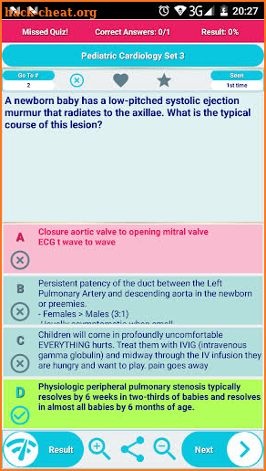 Pediatric Cardiology Exam Review Flashcards & MCQs screenshot