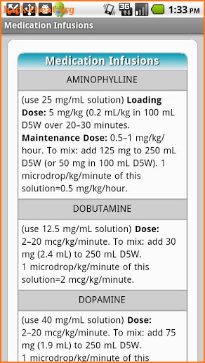 Pediatric EMS screenshot