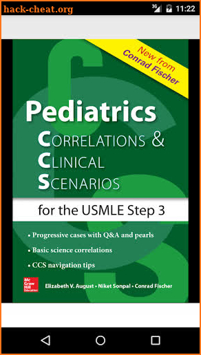 Pediatrics CCS for the USMLE Step 3 screenshot