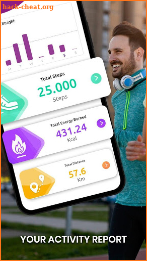 Pedometer - Step Counter & Tracking Your Steps screenshot