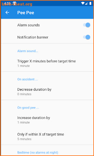 Pee Pee Timer screenshot