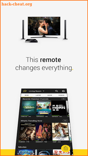 Peel Remote Universal Smart TV screenshot