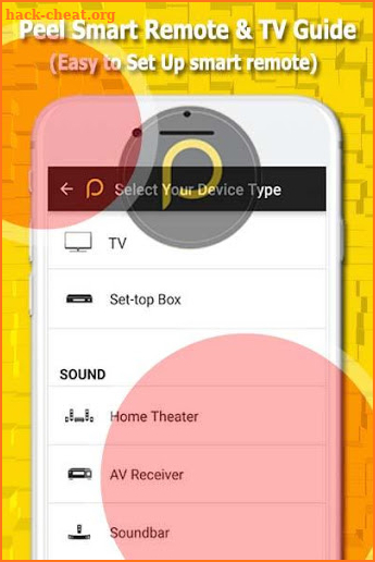 Pe‍el‍ Smart Remote Universal - TV Guide 2019 screenshot