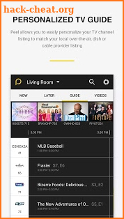 Peel Universal Smart TV Remote Control screenshot