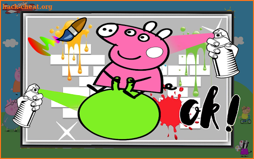 Peepa pig: Coloring book screenshot