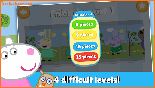 Peepa pig Romecabezas Puzzles - Jumbo screenshot