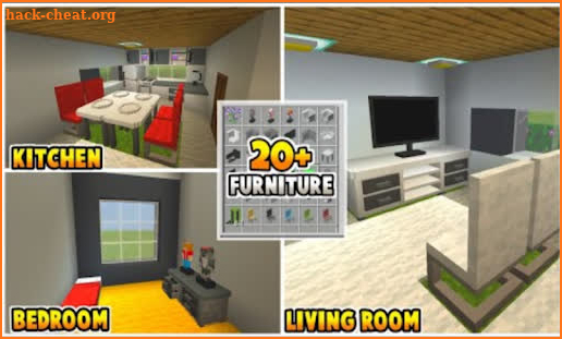 Peepss Furniture Mod MC Pocket Edition screenshot