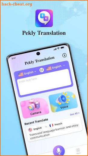 Pekly Translation:Speak&Learn screenshot