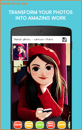 Pencil Sketch Art - Cartoon Photo Editor screenshot