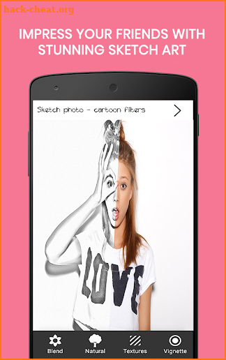 Pencil Sketch Art - Cartoon Photo Editor screenshot