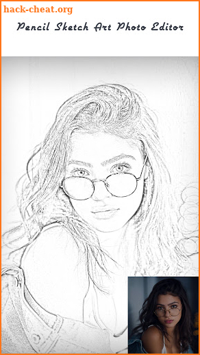 Pencil Sketch Art Photo Editor screenshot