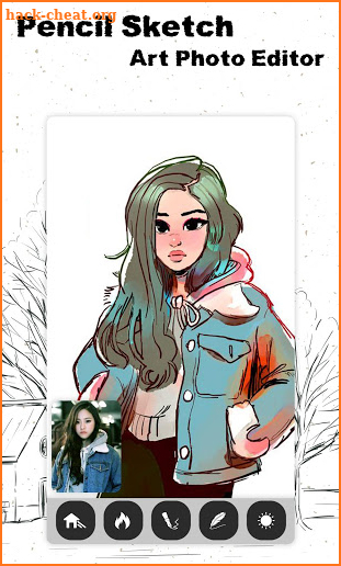 Pencil Sketch Art Photo Editor Color Draw Effect screenshot