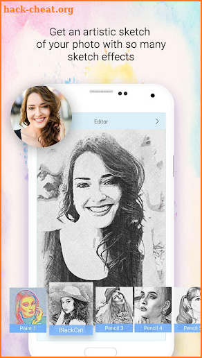 Pencil Sketch Photo - Art Filters and Effects screenshot