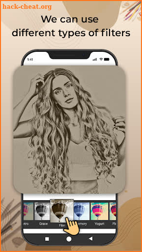 Pencil sketch: Photo Editor screenshot