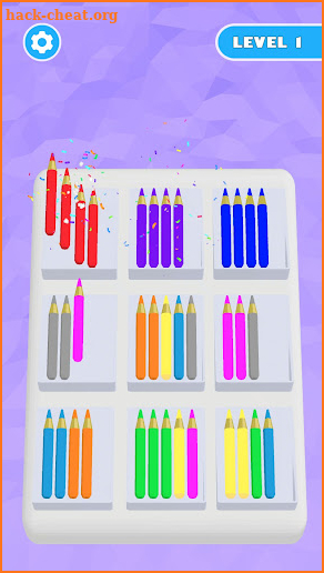 Pencil Sort screenshot