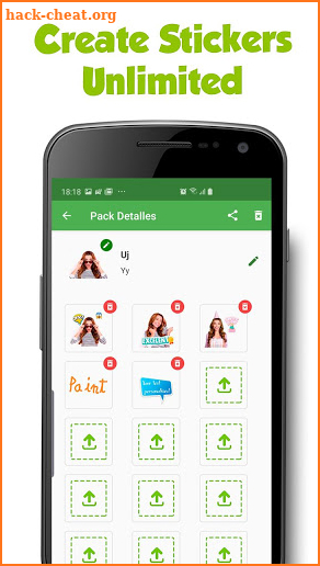 ✏️Create stickers for Whatsapp - WAStickerApps screenshot