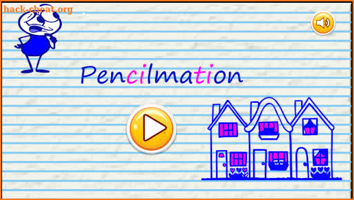 Pencilmation vs Police Runner adventure screenshot