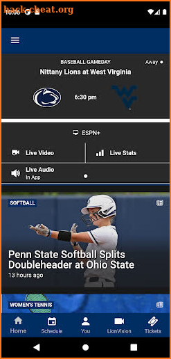 Penn State Nittany Lions screenshot