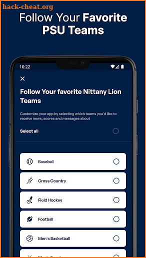 Penn State Nittany Lions screenshot