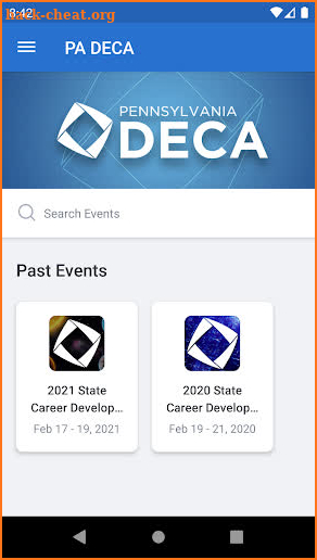 Pennsylvania DECA screenshot