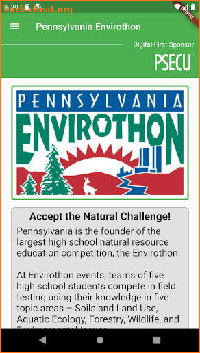 Pennsylvania Envirothon screenshot