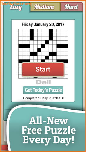 Penny Dell Crosswords screenshot