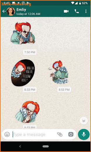 Penny Wise Sticker for WhatsApp screenshot