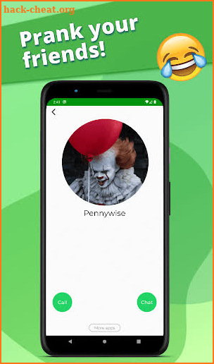 Pennywise Fake call scary clown screenshot