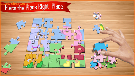 Pepa and pig Jigsaw Puzzle game new screenshot