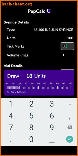 PepCalc: Peptide Calculator screenshot