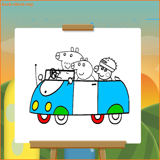 Peppa Coloring Pages screenshot