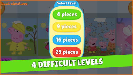 Peppa Pig Rompecabezas screenshot