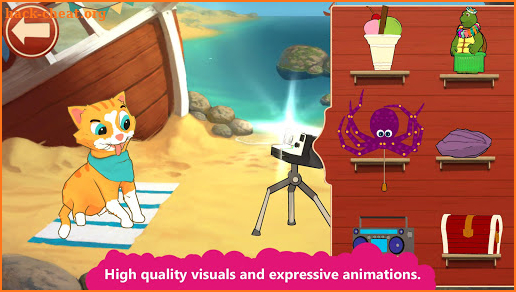 Peppy Pals Beach - SEL for Kids screenshot