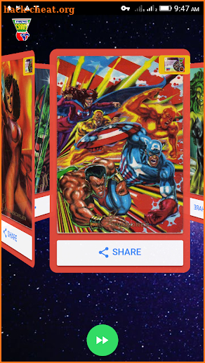 Pepsi Cards screenshot