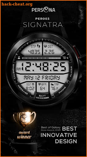 PER003 - Signatra Watch Face screenshot