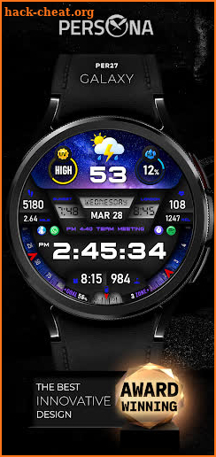 PER27 Galaxy Watch Face screenshot