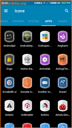 Perceval Icon Pack screenshot